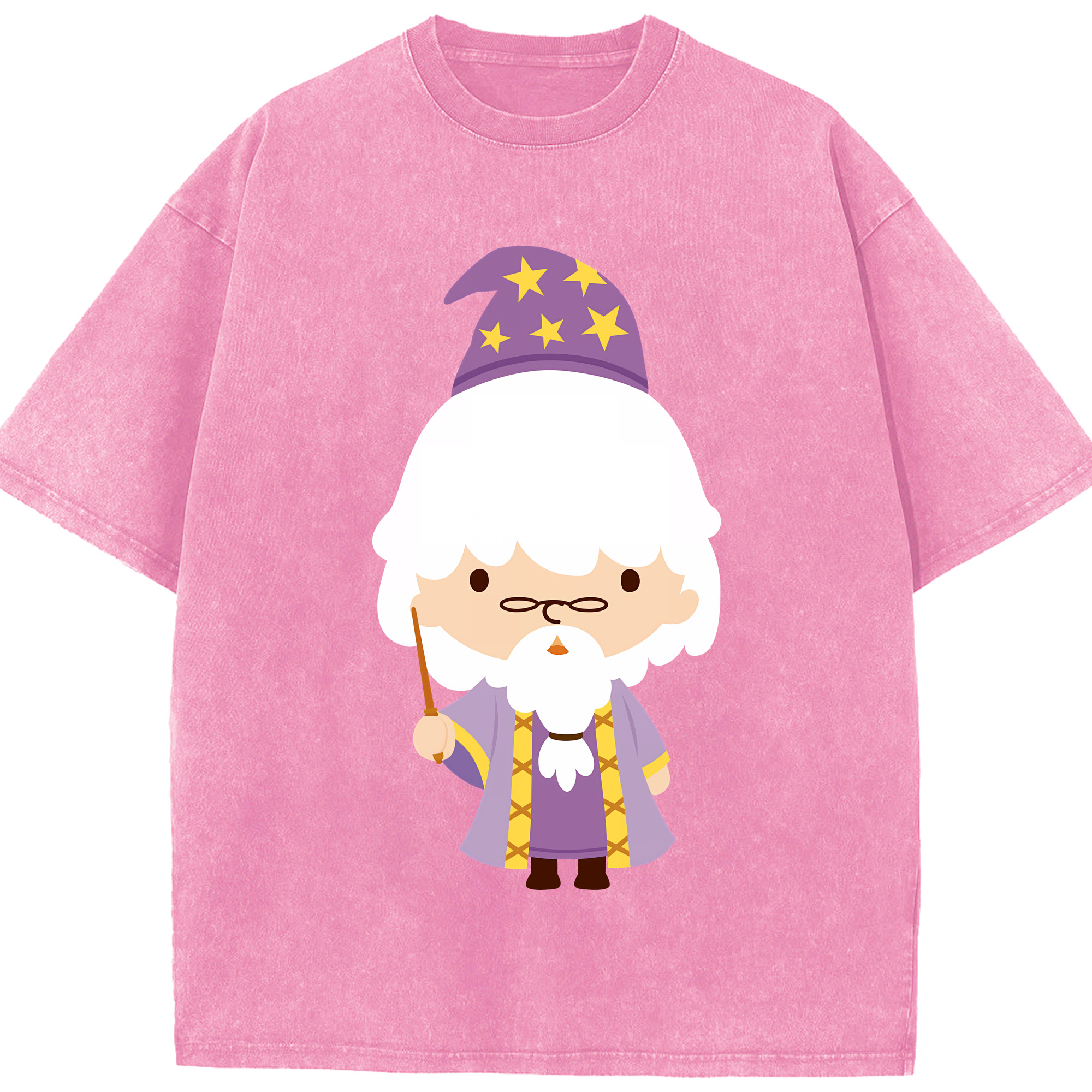 （画像用） Harry Potter ハリー・ポッターシリーズ 綿100% ヴィンテージ風 半袖Tシャツ（フロントプリント）